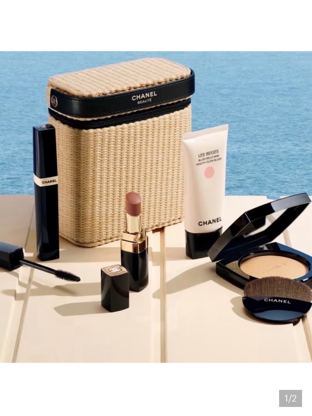 CHANEL Les Beiges Healthy Glow summer essentials set bnib - Picture 3 of 5